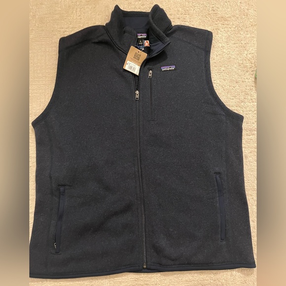 Patagonia Other - NWT Patagonia Better Sweater Vest - EMBROIDERED-Navy